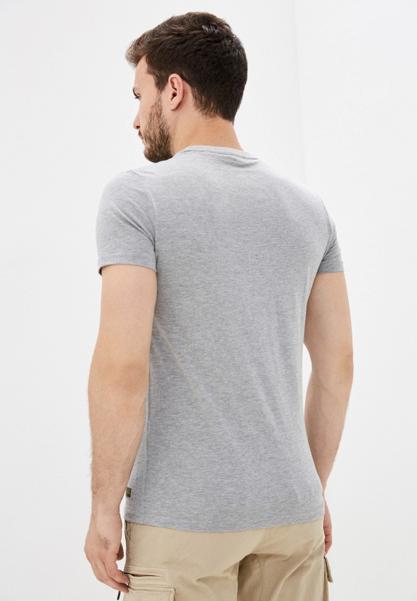 

Футболка Superdry, Серый, MILITARY GRAPHIC TEE 185