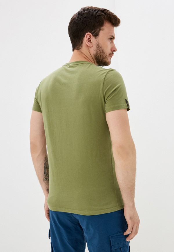 

Футболка Superdry, Зеленый, MILITARY GRAPHIC TEE 185