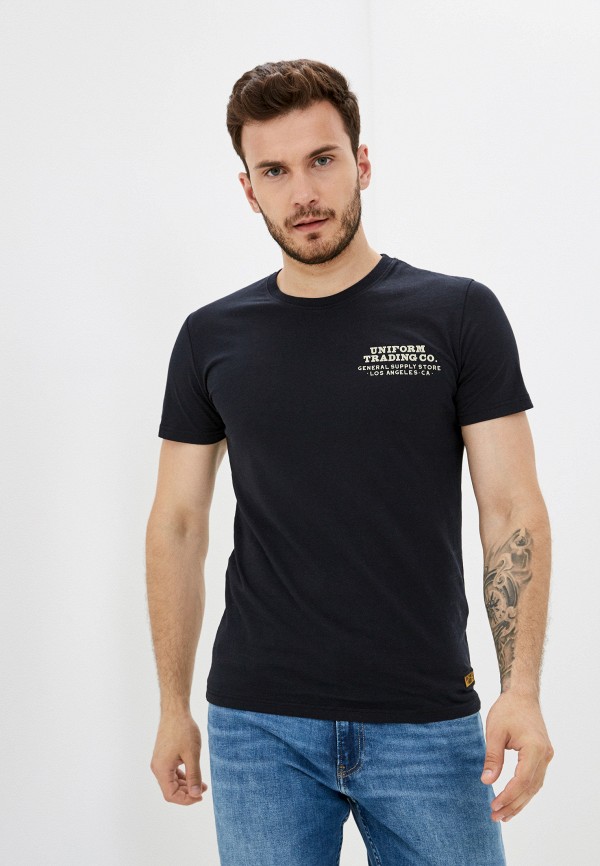 

Футболка Superdry, Черный, SS WORKWEAR GRAPHIC TEE 185