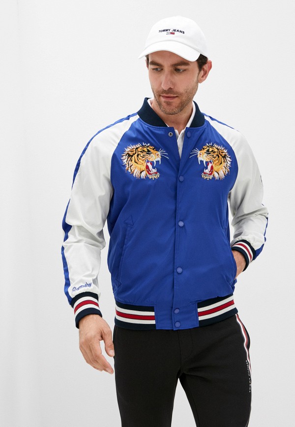 

Куртка Superdry, Синий, Suika Bomber Jacket