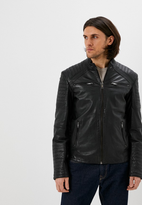 фото Куртка кожаная urban fashion for men