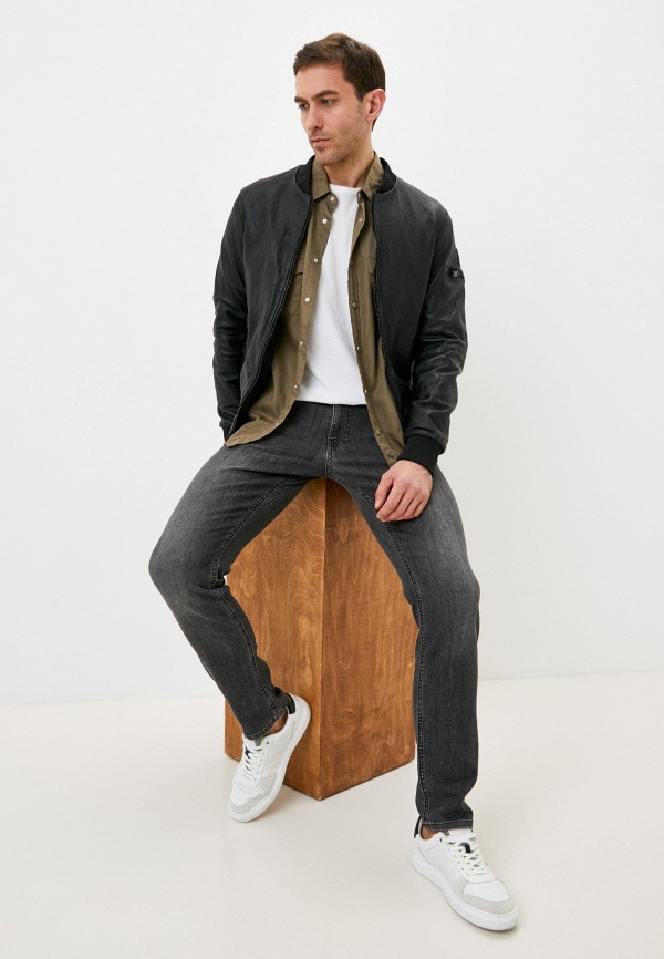 фото Куртка кожаная urban fashion for men