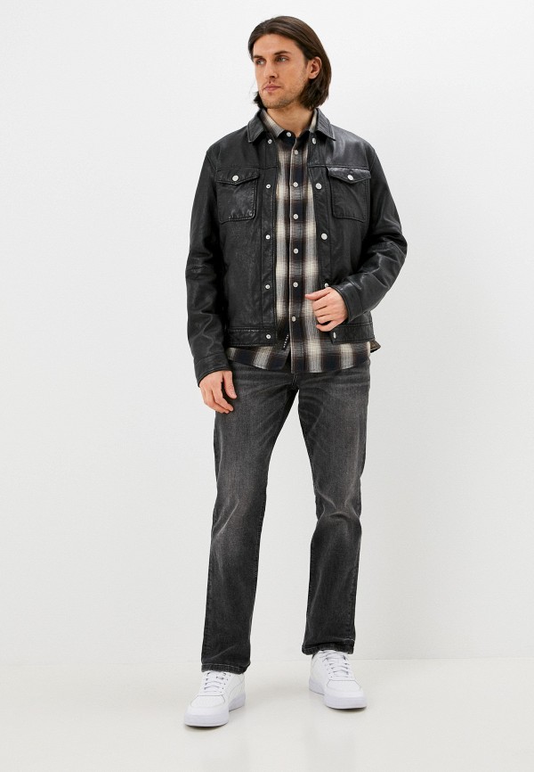 фото Куртка кожаная urban fashion for men