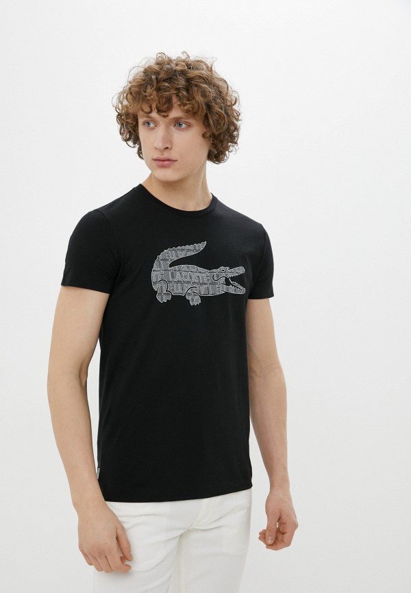 Футболка Lacoste цвет черный 