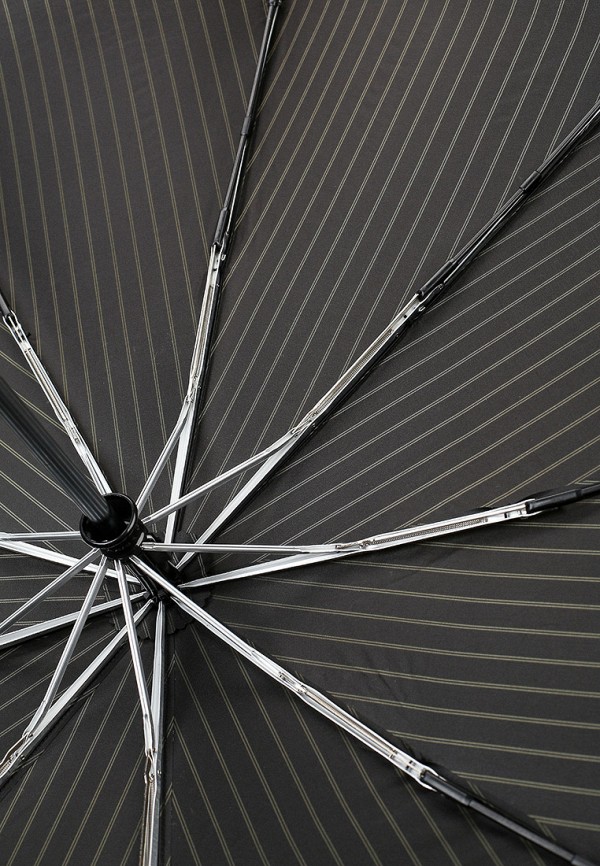 Зонт складной Eleganzza цвет черный  Фото 4