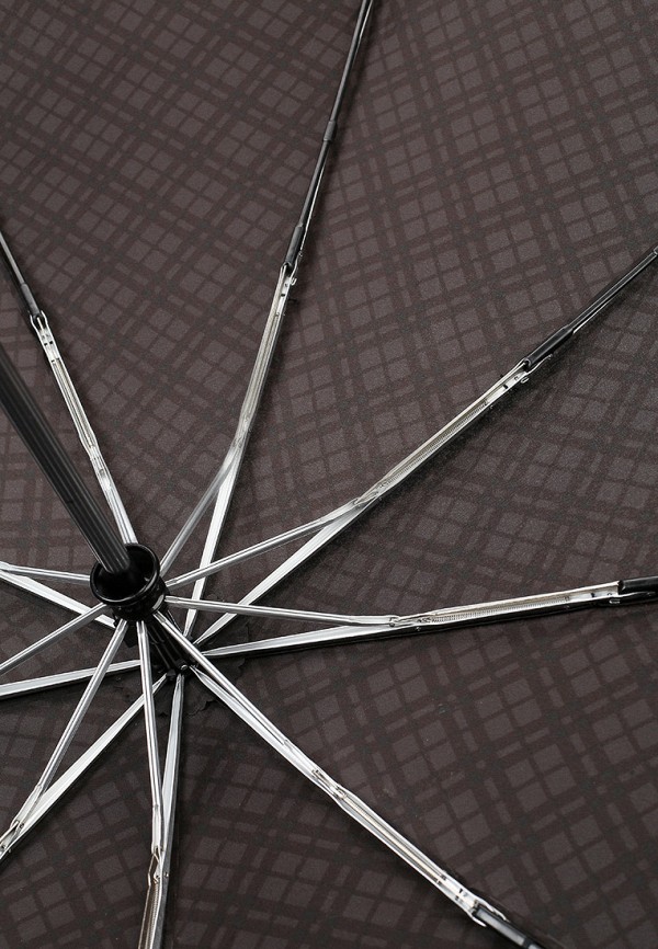 Зонт складной Eleganzza цвет коричневый  Фото 4