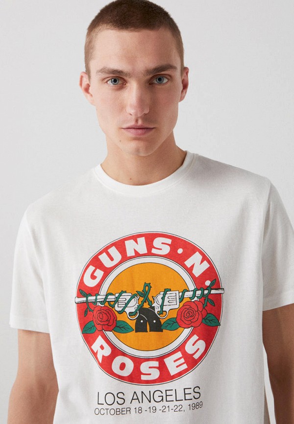 

Футболка Springfield, Белый, Springfield MP002XM082K0