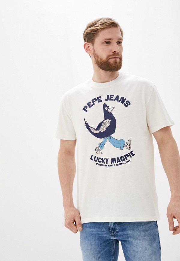 

Футболка Pepe Jeans, Белый, BOLTON