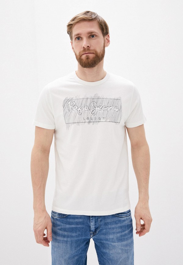 

Футболка Pepe Jeans, Белый, Pepe Jeans MP002XM083HW