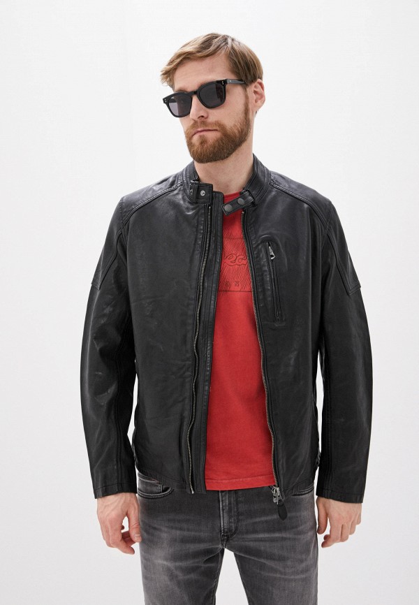 

Куртка кожаная Pepe Jeans, Черный, DONOVAN