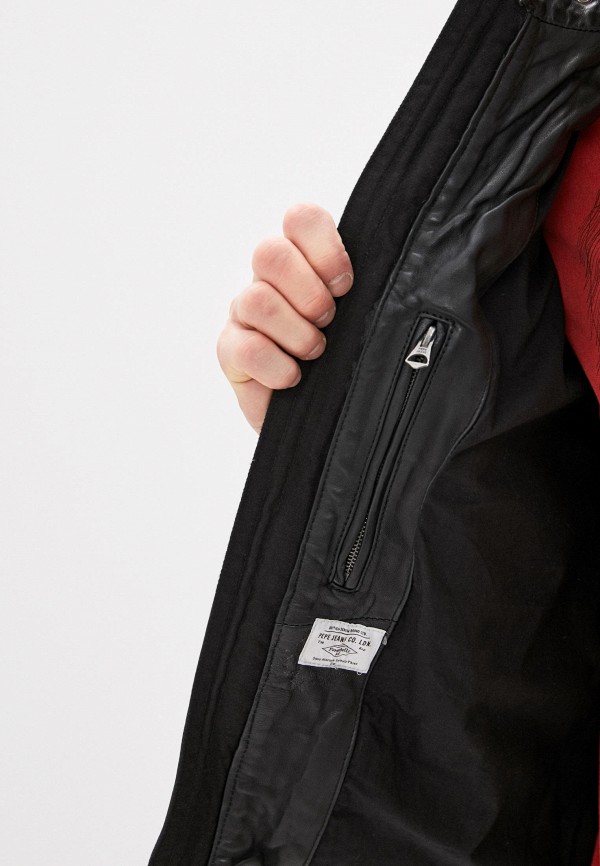 

Куртка кожаная Pepe Jeans, Черный, Pepe Jeans MP002XM083HZ