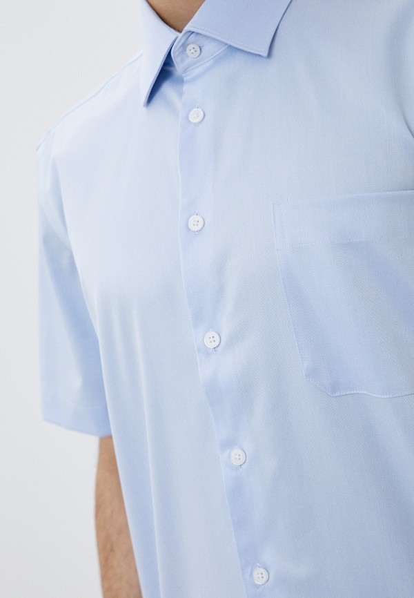 Рубашка Henderson цвет голубой  Фото 4