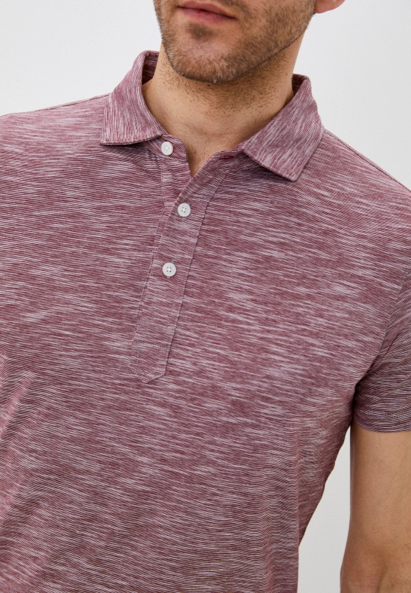 Поло Henderson бордовый, размер 54, фото 3