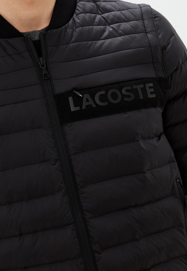 Куртка утепленная Lacoste цвет черный  Фото 5