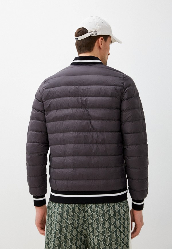 Куртка утепленная Lacoste цвет серый  Фото 3