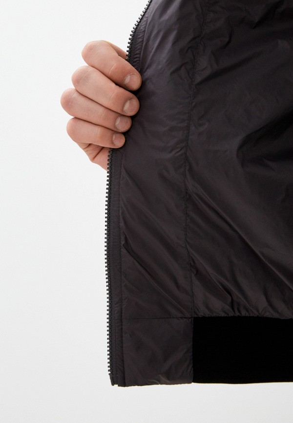 Куртка утепленная Lacoste цвет серый  Фото 4