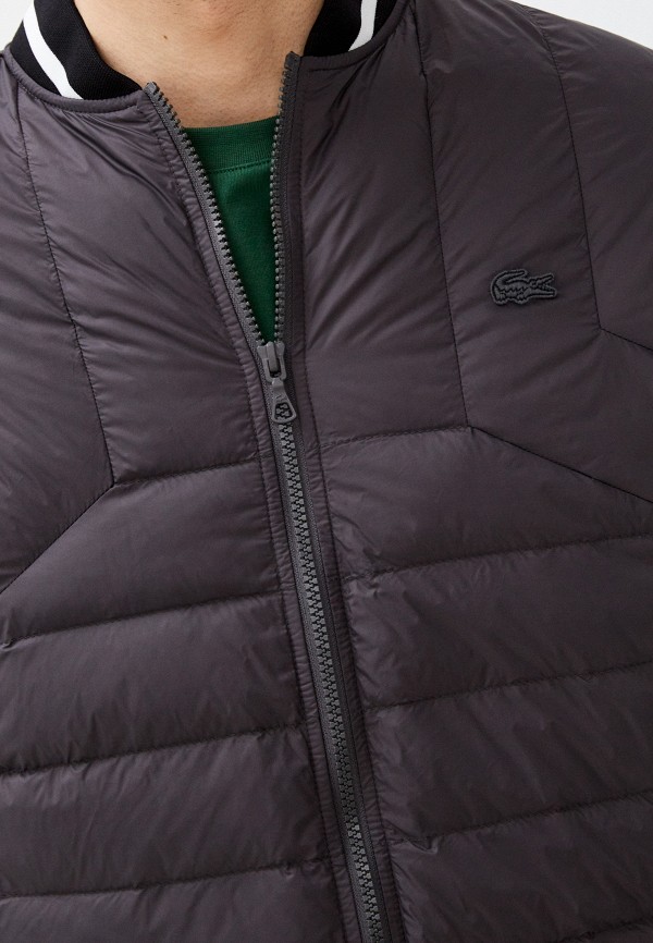 Куртка утепленная Lacoste цвет серый  Фото 5