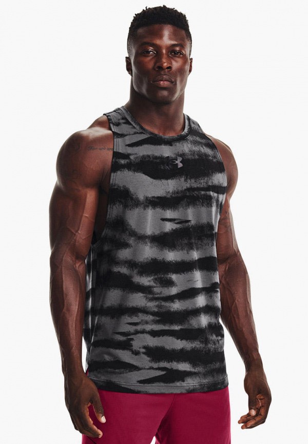 

Майка спортивная Under Armour, Черный, UA BASELINE PRINTED TANK