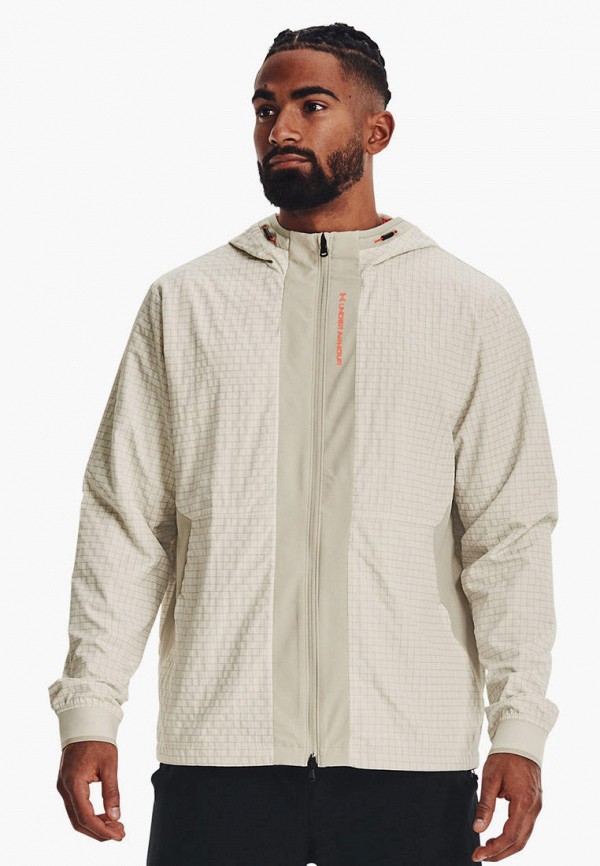 

Ветровка Under Armour, Бежевый, UA RUSH LEGACY WINDBREAKER