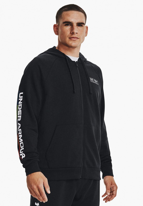 

Толстовка Under Armour, Черный, UA Rival Fleece Chroma FZ HD