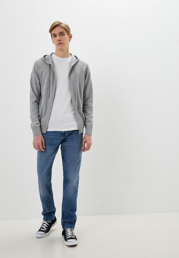 Кардиган Baon серый, размер 56, фото 2