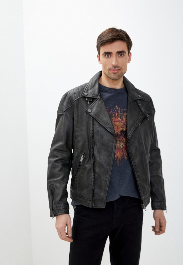фото Куртка кожаная urban fashion for men