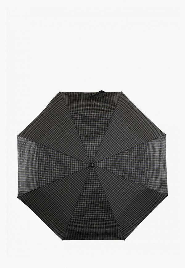 Зонт складной Fabretti серого цвета