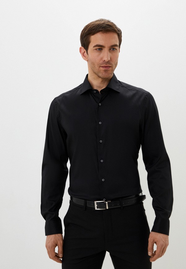 

Рубашка Eterna, Черный, Slim-fit