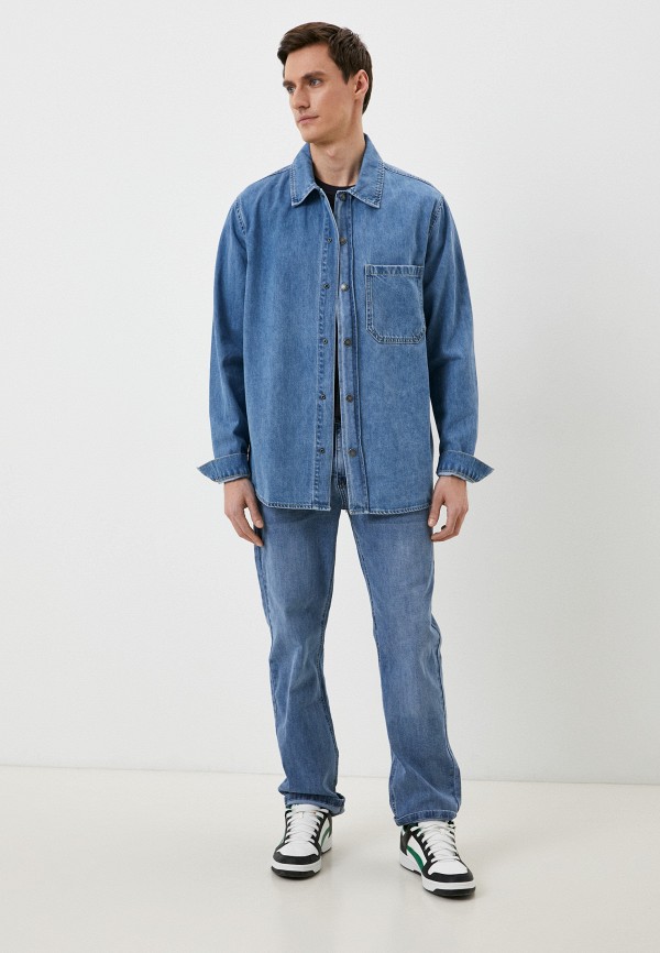 фото Рубашка джинсовая mossmore