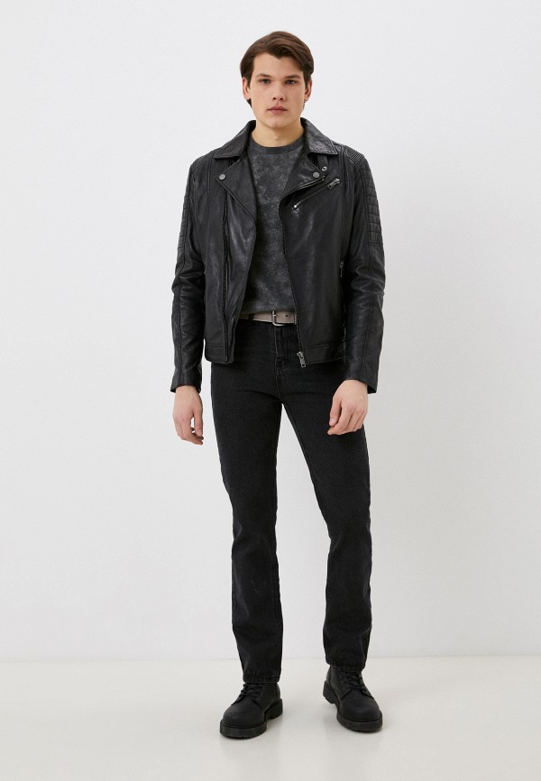 фото Куртка кожаная urban fashion for men