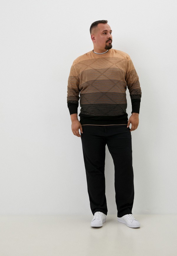 Джемпер Win&Wool коричневый, размер 56, фото 2