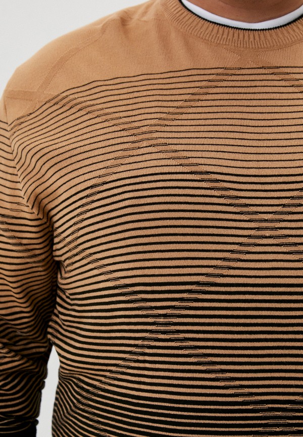 Джемпер Win&Wool коричневый, размер 56, фото 4