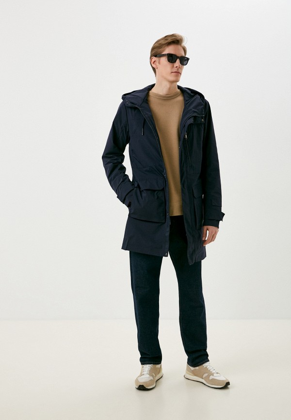 Плащ Winterra синий, размер 52, фото 2