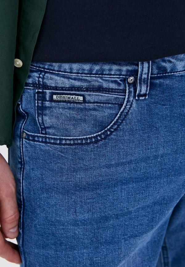 Шорты джинсовые Desimall цвет синий  Фото 4