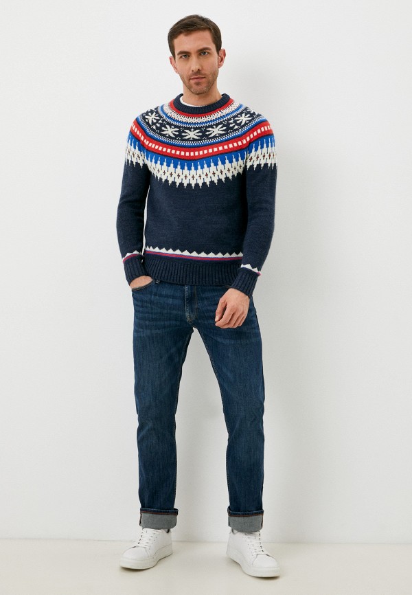 Джемпер Colin's синий, размер 52, фото 2