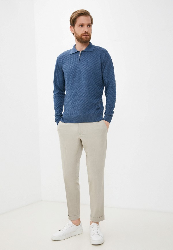 Поло Win&Wool синий, размер 48, фото 2