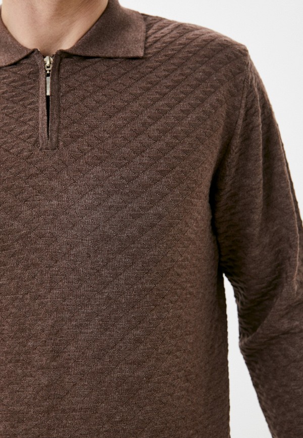 Поло Win&Wool коричневый, размер 48, фото 4