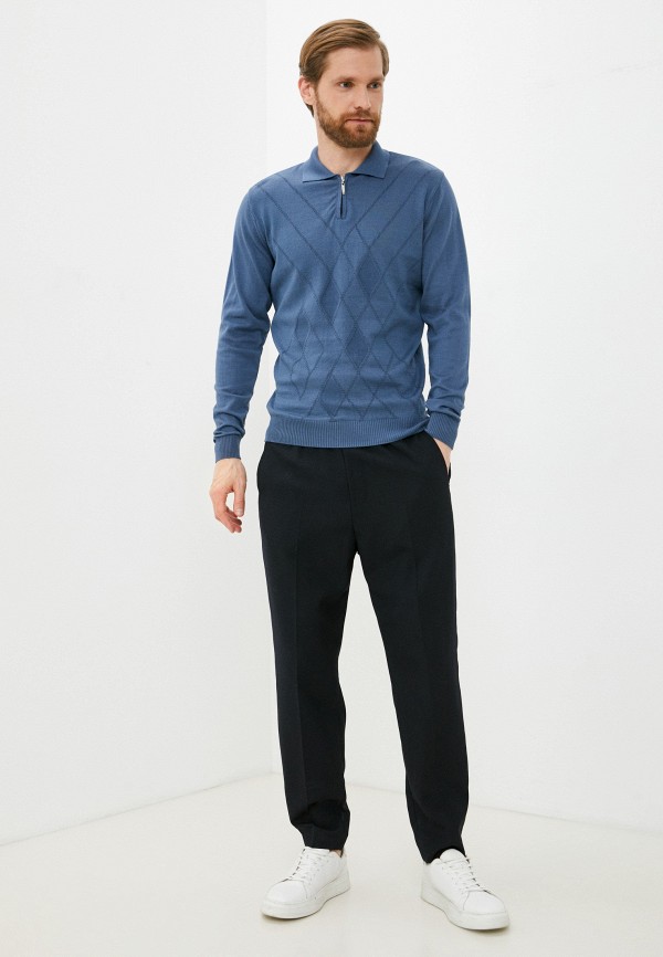 Поло Win&Wool синий, размер 50, фото 2