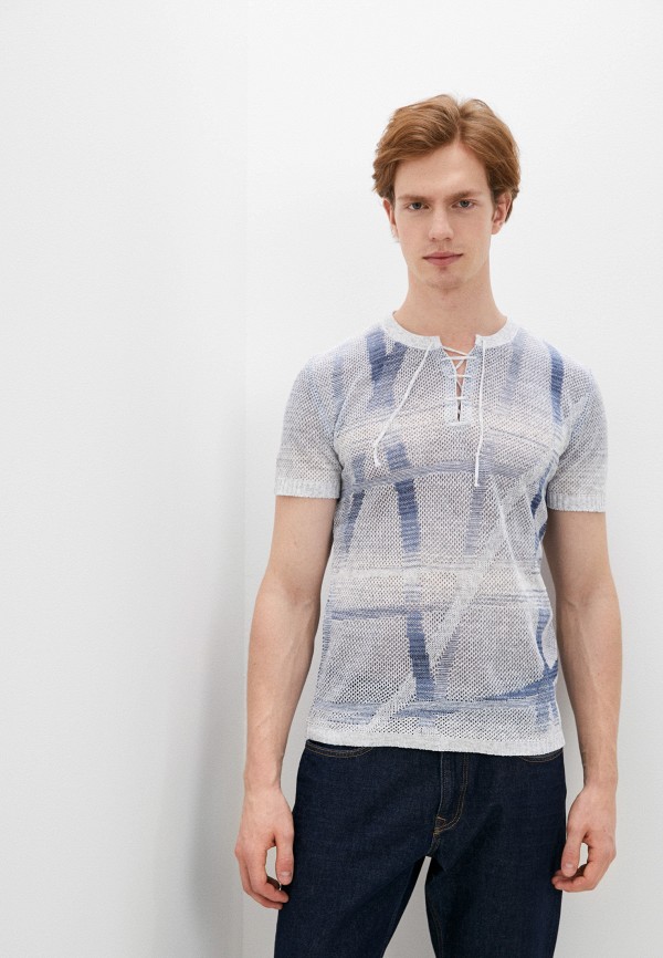 Джемпер Стим голубой, размер 48, фото 1