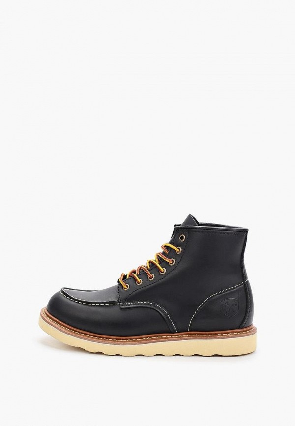 

Ботинки Harry Hatchet, Черный, Lary Moc Toe