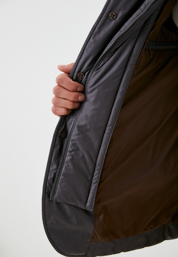 Куртка утепленная Bazioni цвет серый  Фото 4