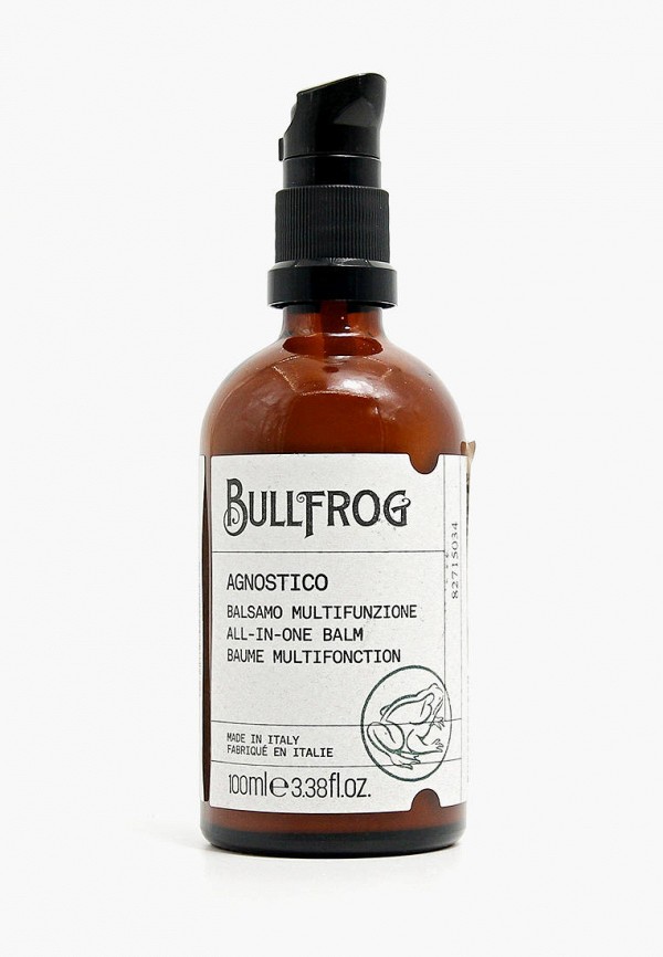 

Бальзам для бороды Bullfrog, Прозрачный, AGNOSTICO ALL-IN-ONE BALM, 100 мл