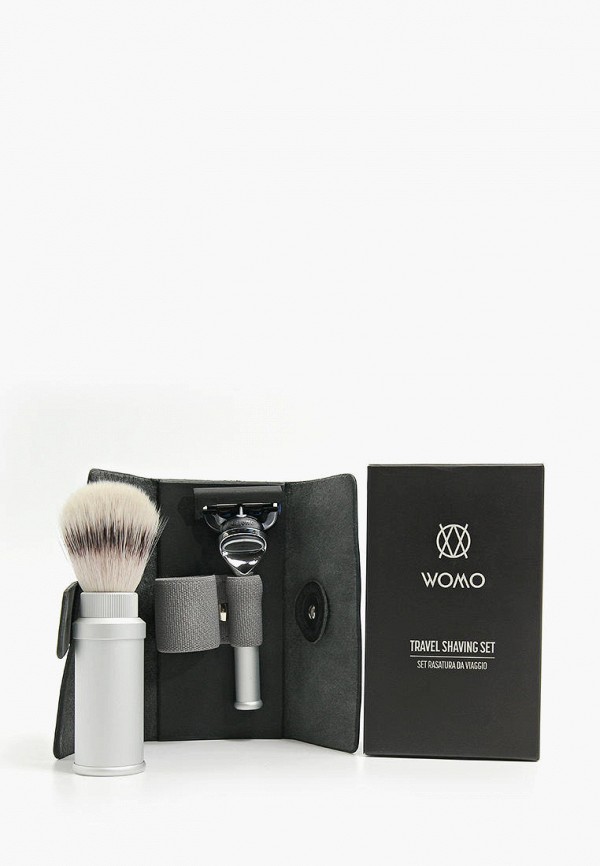 

Набор для бритья Womo, Черный, TRAVEL SHAVING SET
