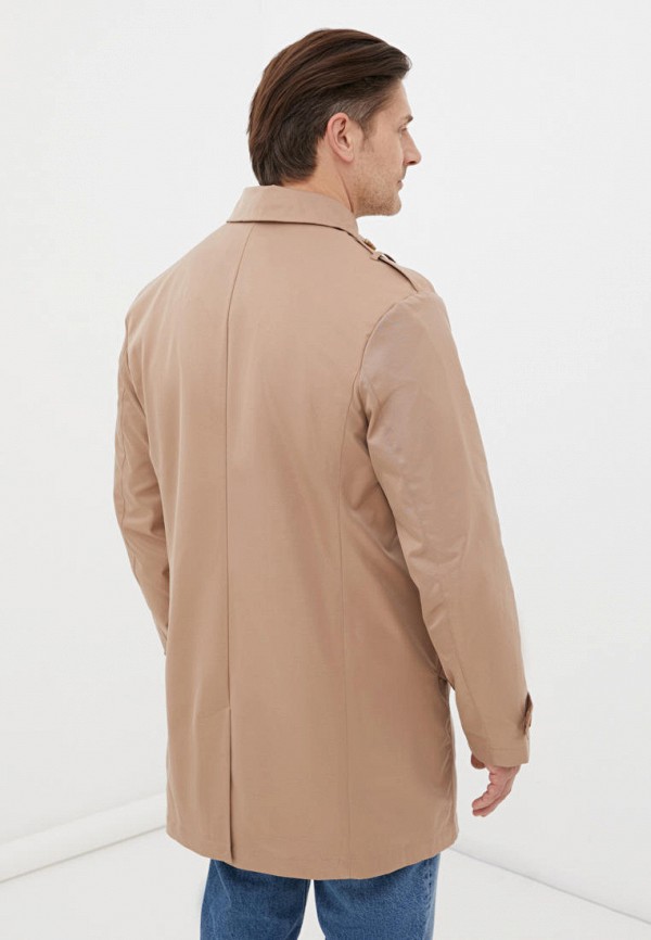 Плащ Finn Flare бежевый, размер 56, фото 3