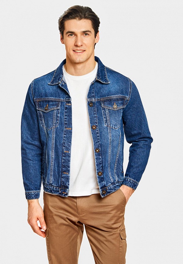 Куртка джинсовая Kanzler синего цвета
