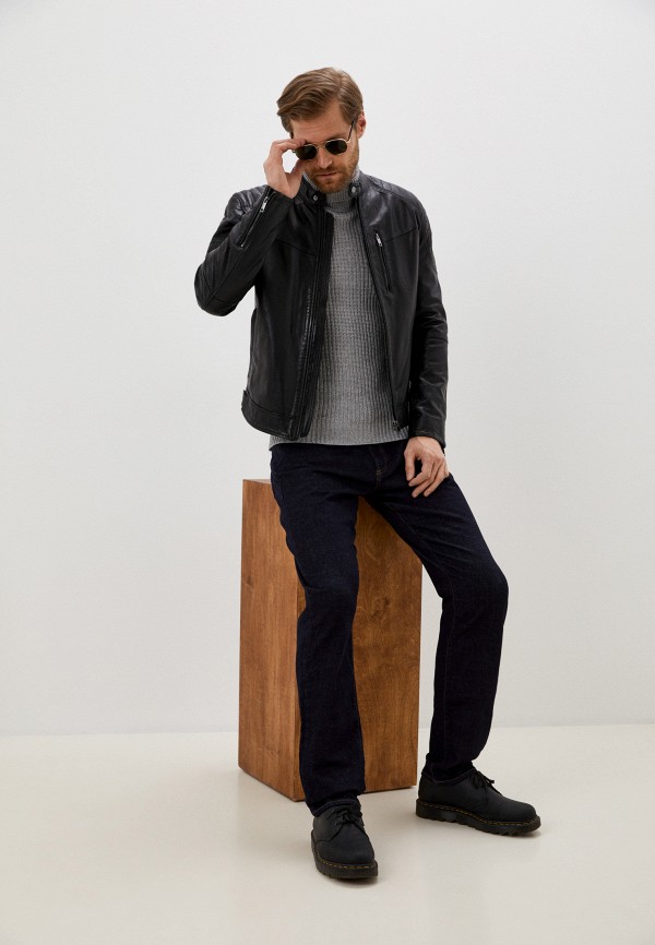фото Куртка кожаная urban fashion for men