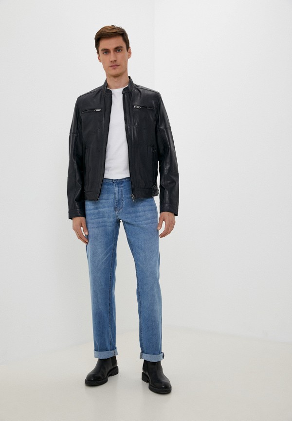 фото Куртка кожаная urban fashion for men