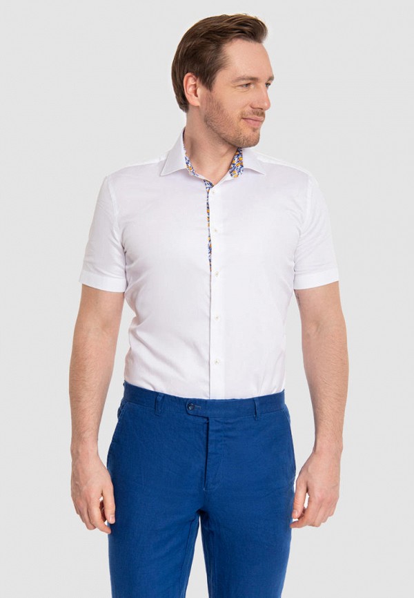 

Рубашка Kanzler, Белый, super slim fit