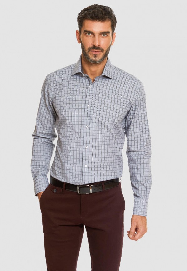 

Рубашка Kanzler, Серый, Slim fit