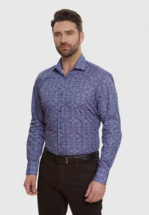 

Рубашка Kanzler, Фиолетовый, Slim fit